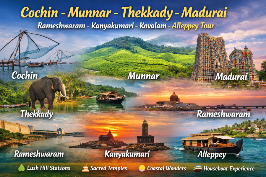 INCREDIBLE SOUTH  TOUR